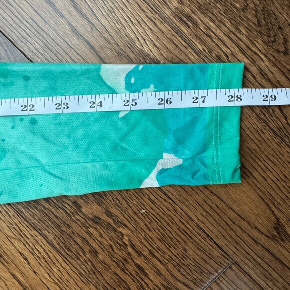 Mysenlan Women's Cycling Long Sleeve Breathable Jersey Green Nature Graphic XL - Picture 11 of 13